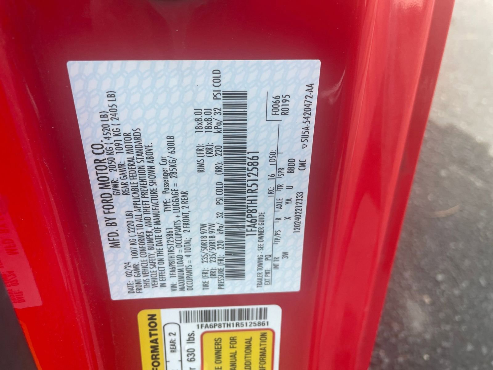 Used 2024 Ford Mustang Premium image 28