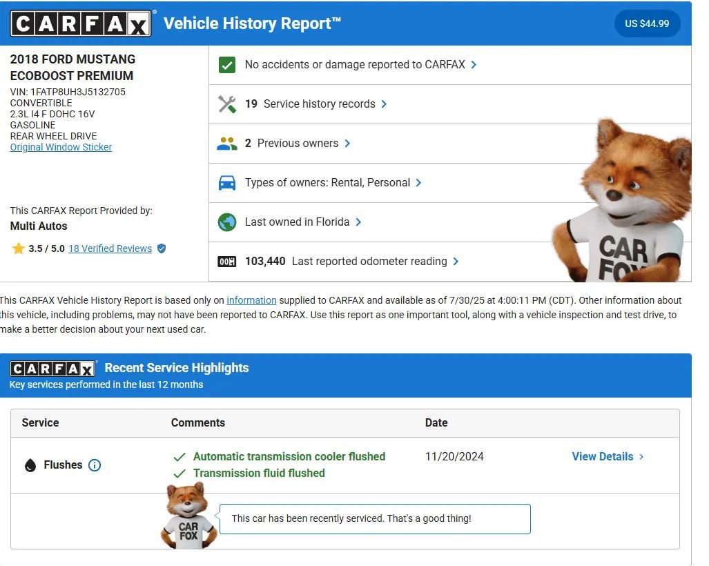 Used 2018 Ford Mustang Premium image 2