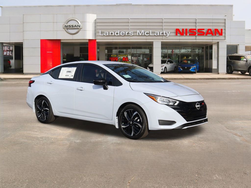 New 2025 Nissan Versa SR w/ Trunk Package image 1