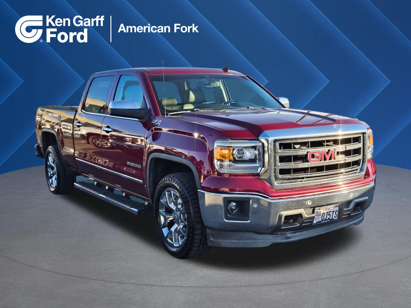 Used 2014 GMC Sierra 1500 SLT w/ SLT Crew Cab Value Package AWD/4WD image 1