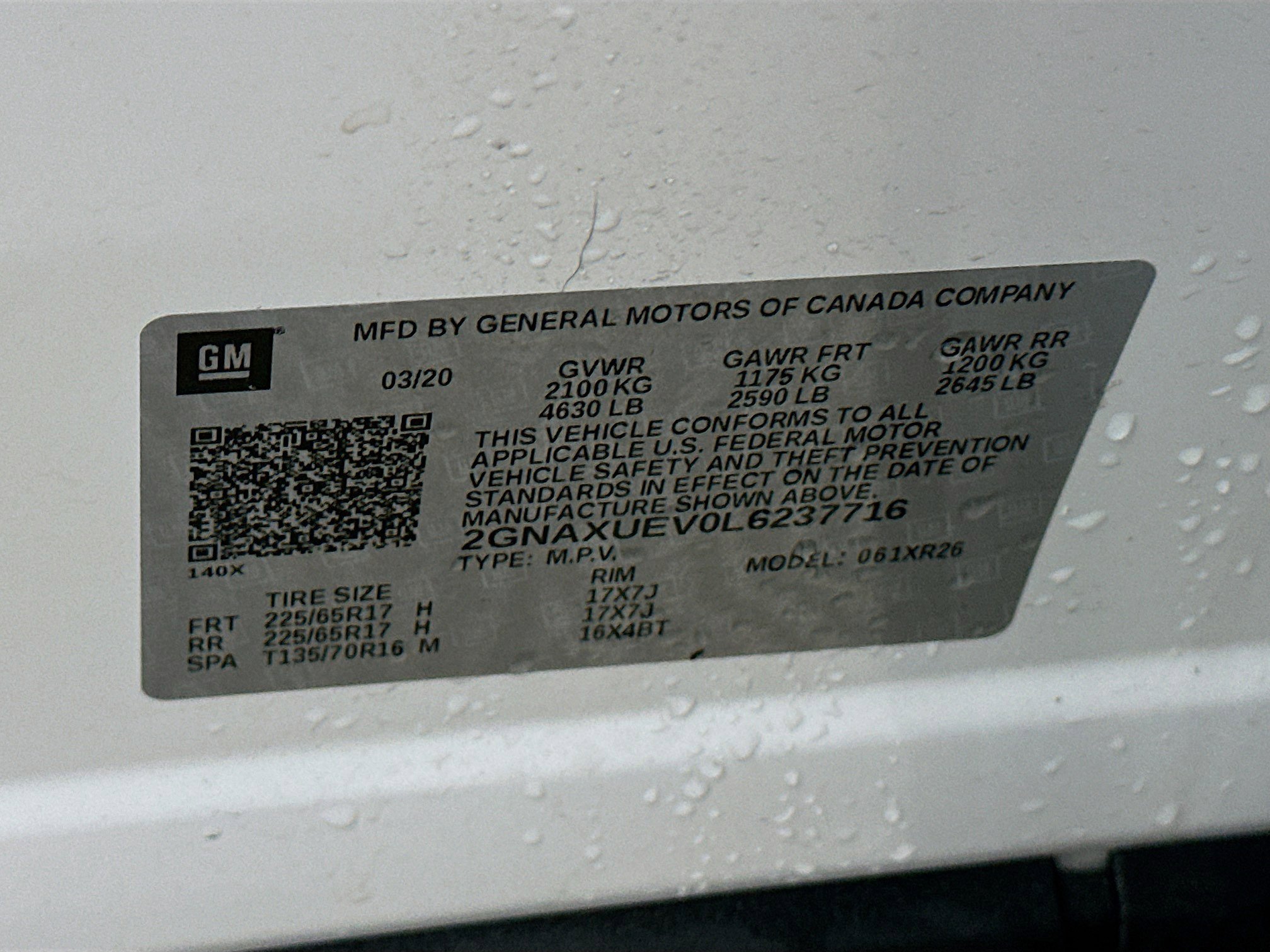 Used 2020 Chevrolet Equinox LT image 12