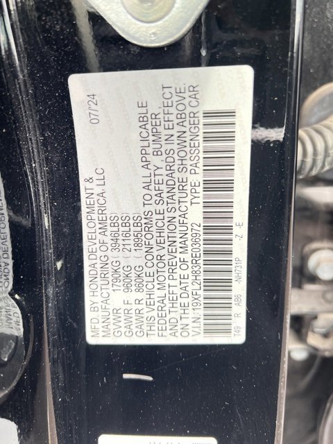 Used 2024 Honda Civic Sport image 7