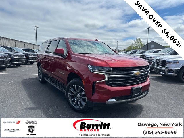 Used 2021 Chevrolet Suburban LT