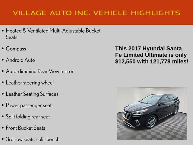 Used 2017 Hyundai Santa Fe Limited AWD/4WD image 28