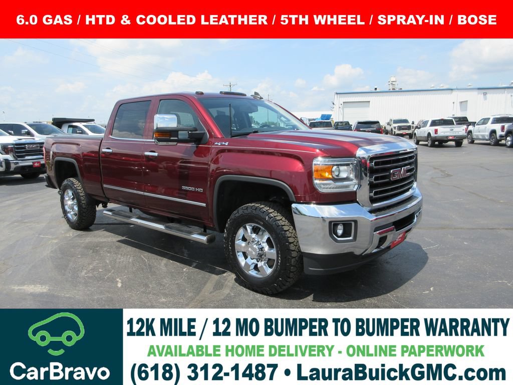 Certified 2017 GMC Sierra 3500 SLT AWD/4WD image 1