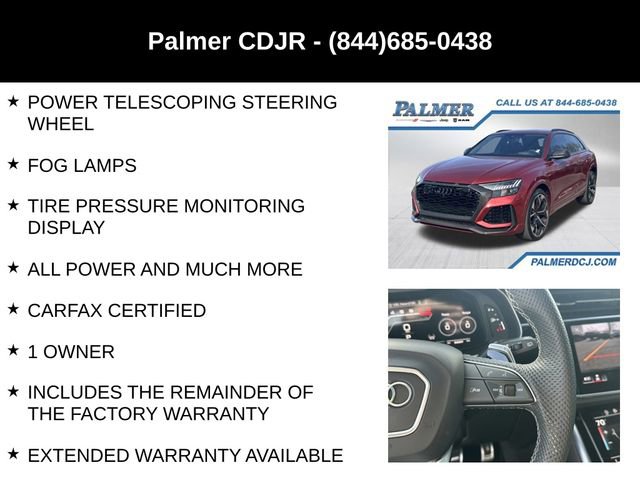 Used 2023 Audi RS Q8 w/ Black Optic Package image 24