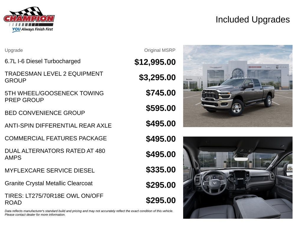 New 2026 RAM 2500 Tradesman AWD/4WD image 6