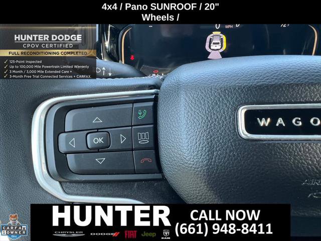 Certified 2022 Jeep Wagoneer Series I w/ Convenience Group I AWD/4WD image 30