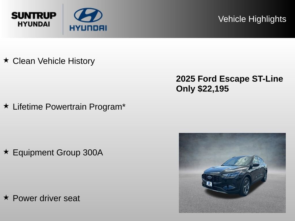 Used 2025 Ford Escape ST-Line AWD/4WD image 8