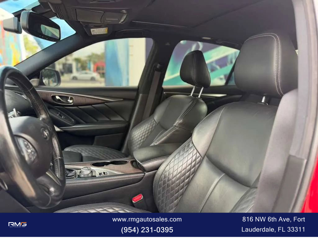 Used 2017 INFINITI Q50 Red Sport 400 image 15