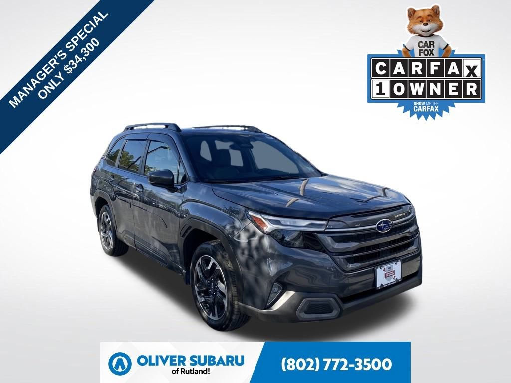 Certified 2025 Subaru Forester Limited