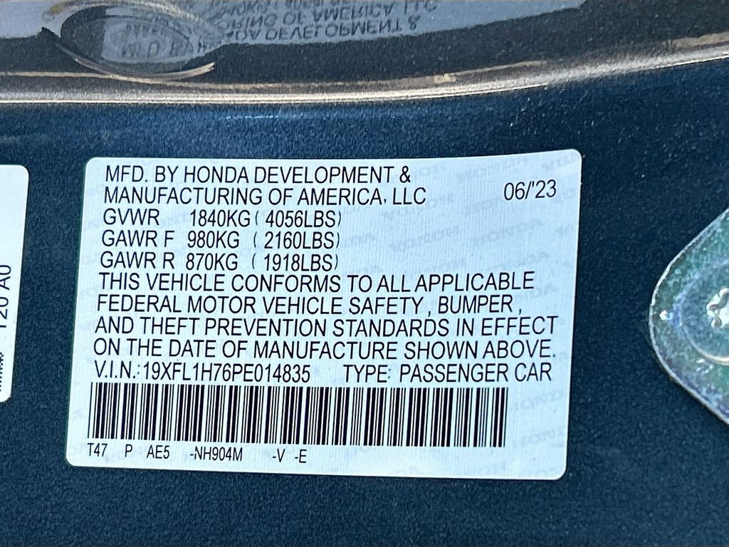 Certified 2023 Honda Civic EX-L image 32