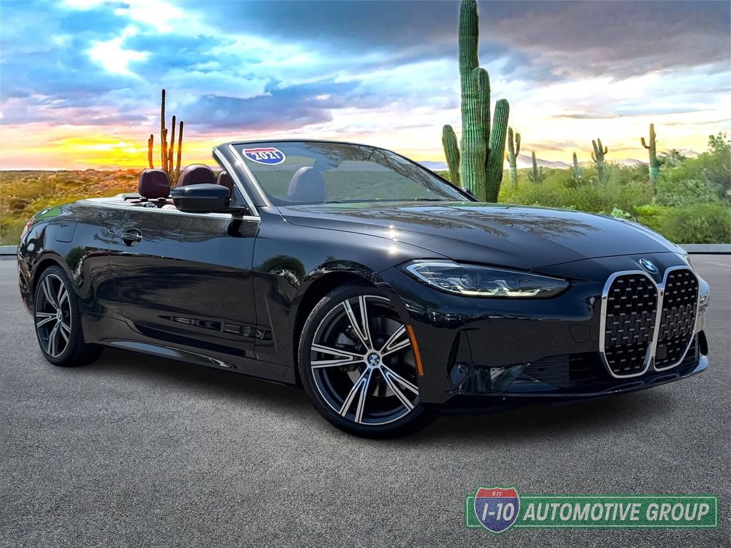 Used 2021 BMW 430i Convertible w/ Premium Package RWD image 2