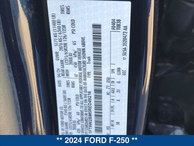 Used 2024 Ford F250 Lariat w/ Lariat Ultimate Package AWD/4WD image 25