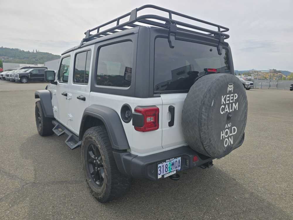 Used 2020 Jeep Wrangler Unlimited Sport AWD/4WD image 2