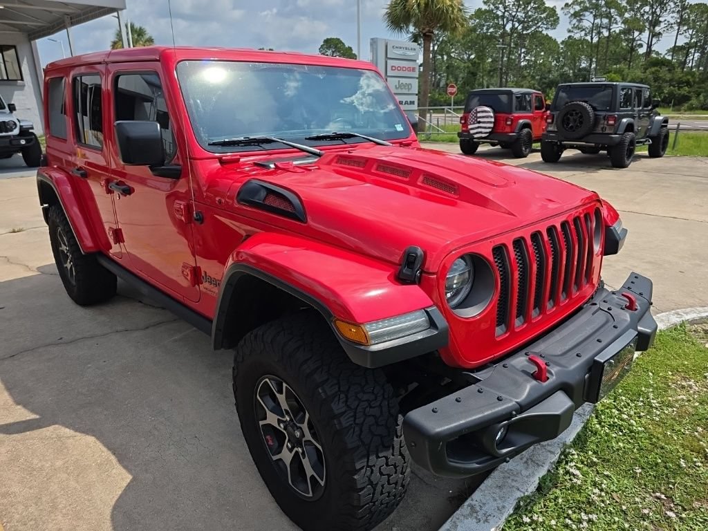 Used 2018 Jeep Wrangler Unlimited Rubicon w/ Steel Bumper Group AWD/4WD image 4
