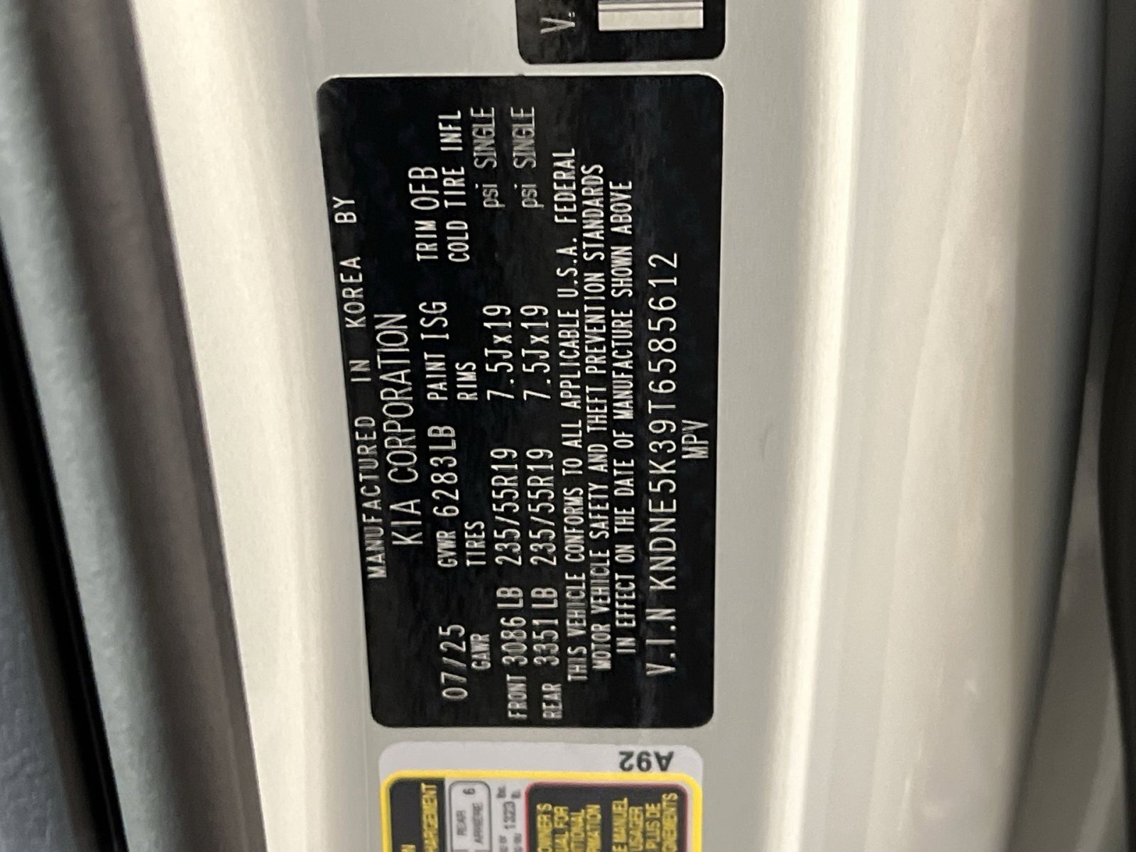 New 2026 Kia Carnival SX w/ SX Dark Edition Package image 38