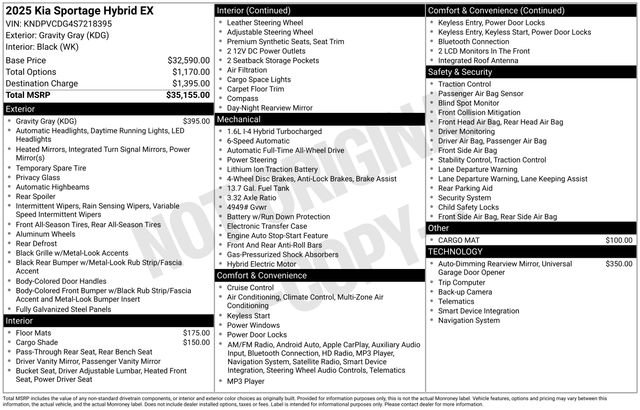Used 2025 Kia Sportage EX image 5