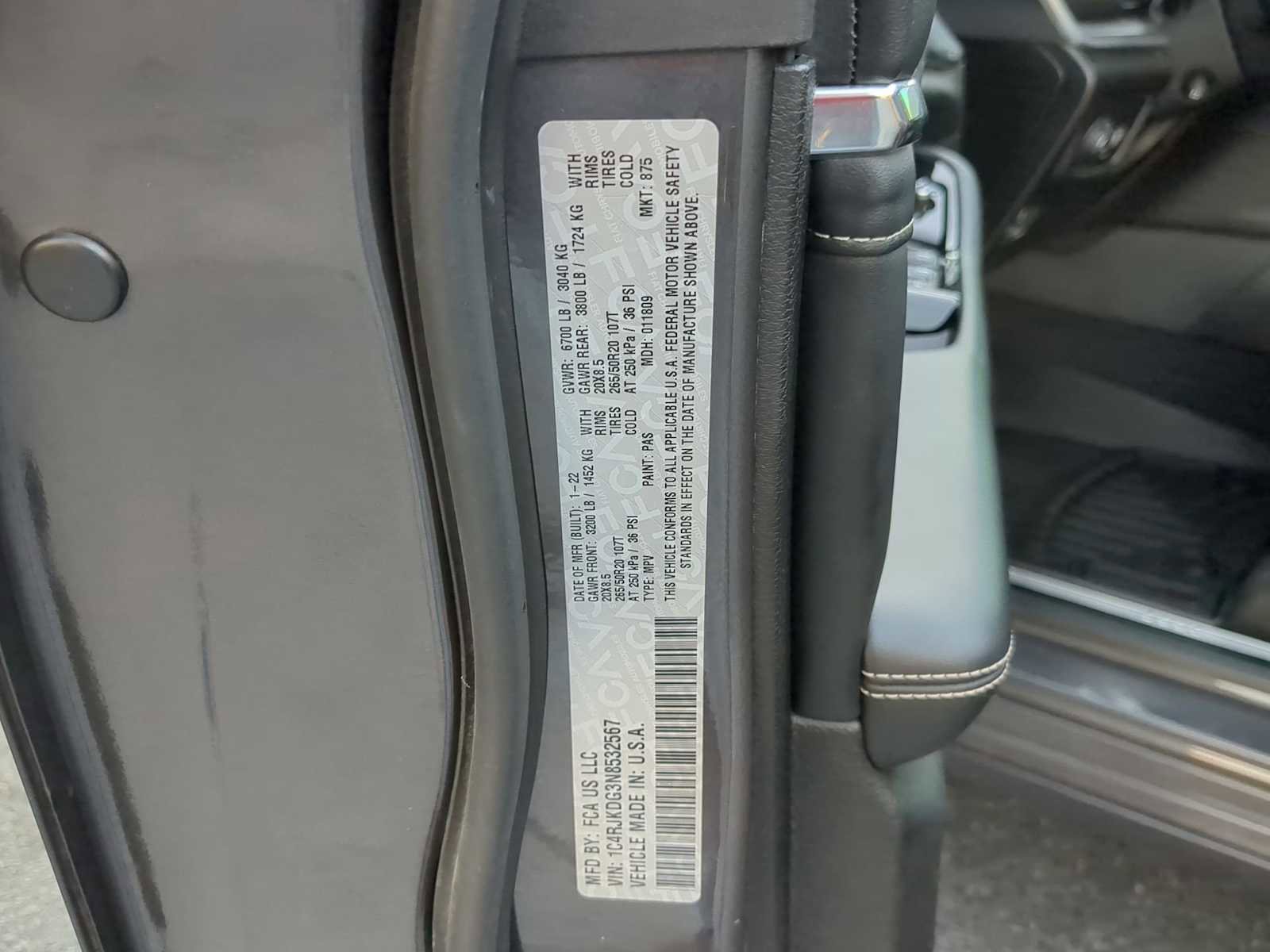 Used 2022 Jeep Grand Cherokee L Overland image 34