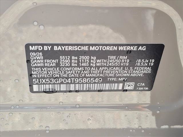 New 2026 BMW X3 xDrive30i w/ Convenience Package AWD/4WD image 18