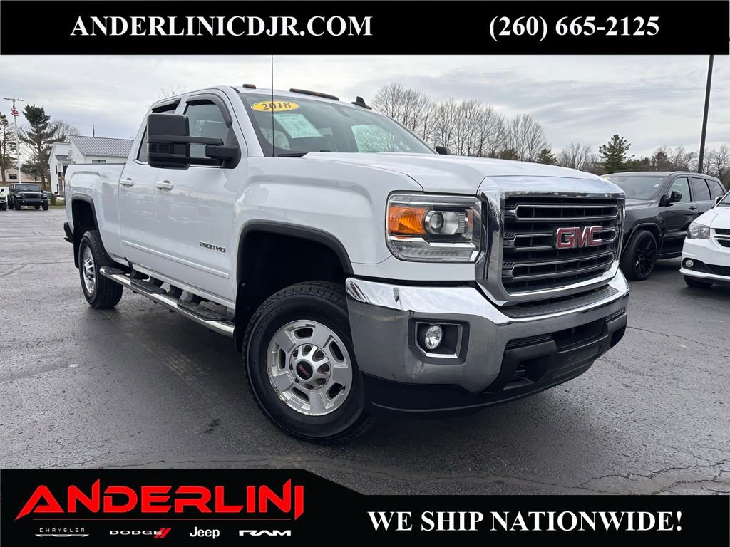 Used 2018 GMC Sierra 2500 SLE w/ Snow Plow Prep Package