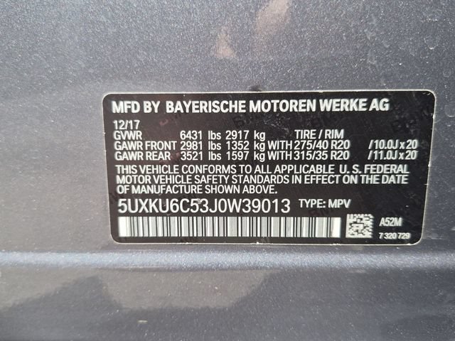 Used 2018 BMW X6 xDrive50i AWD/4WD image 29