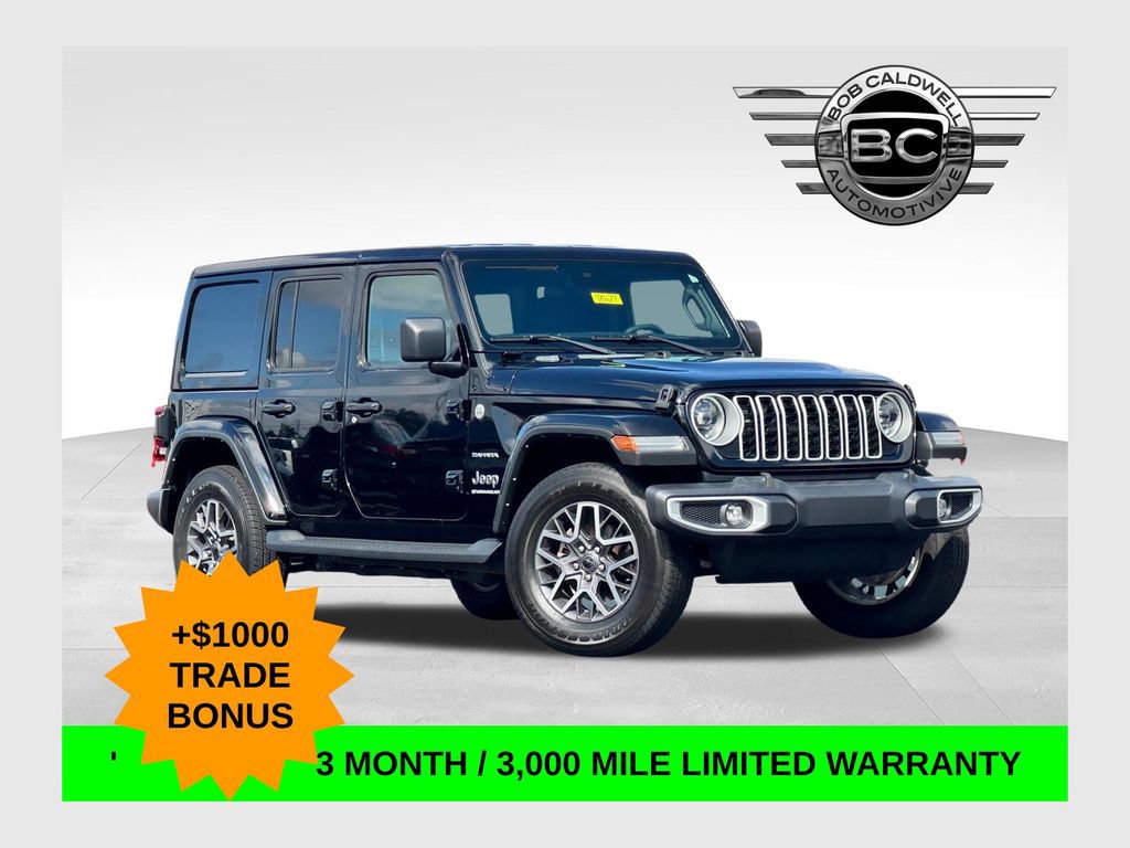 Used 2024 Jeep Wrangler Unlimited Sahara