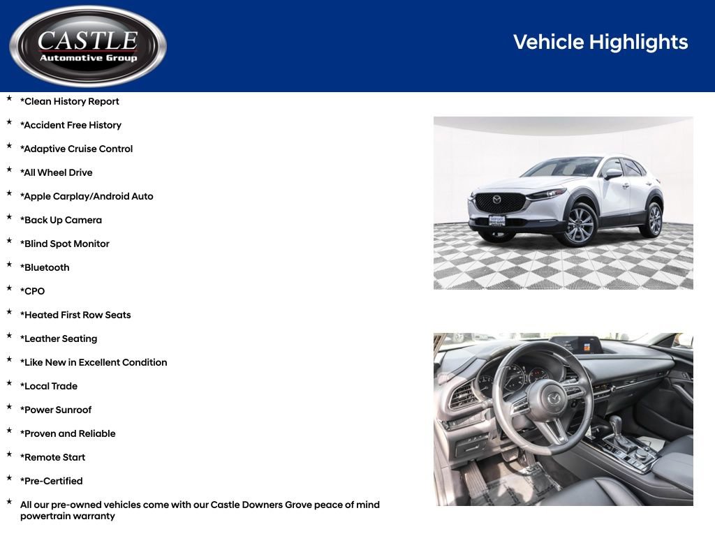 Used 2023 MAZDA CX-30 AWD 2.5 S w/ Preferred Package image 4