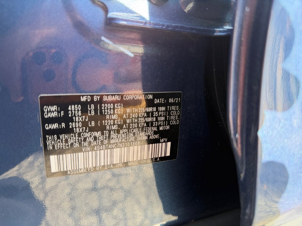 Used 2022 Subaru Outback Limited AWD/4WD image 36