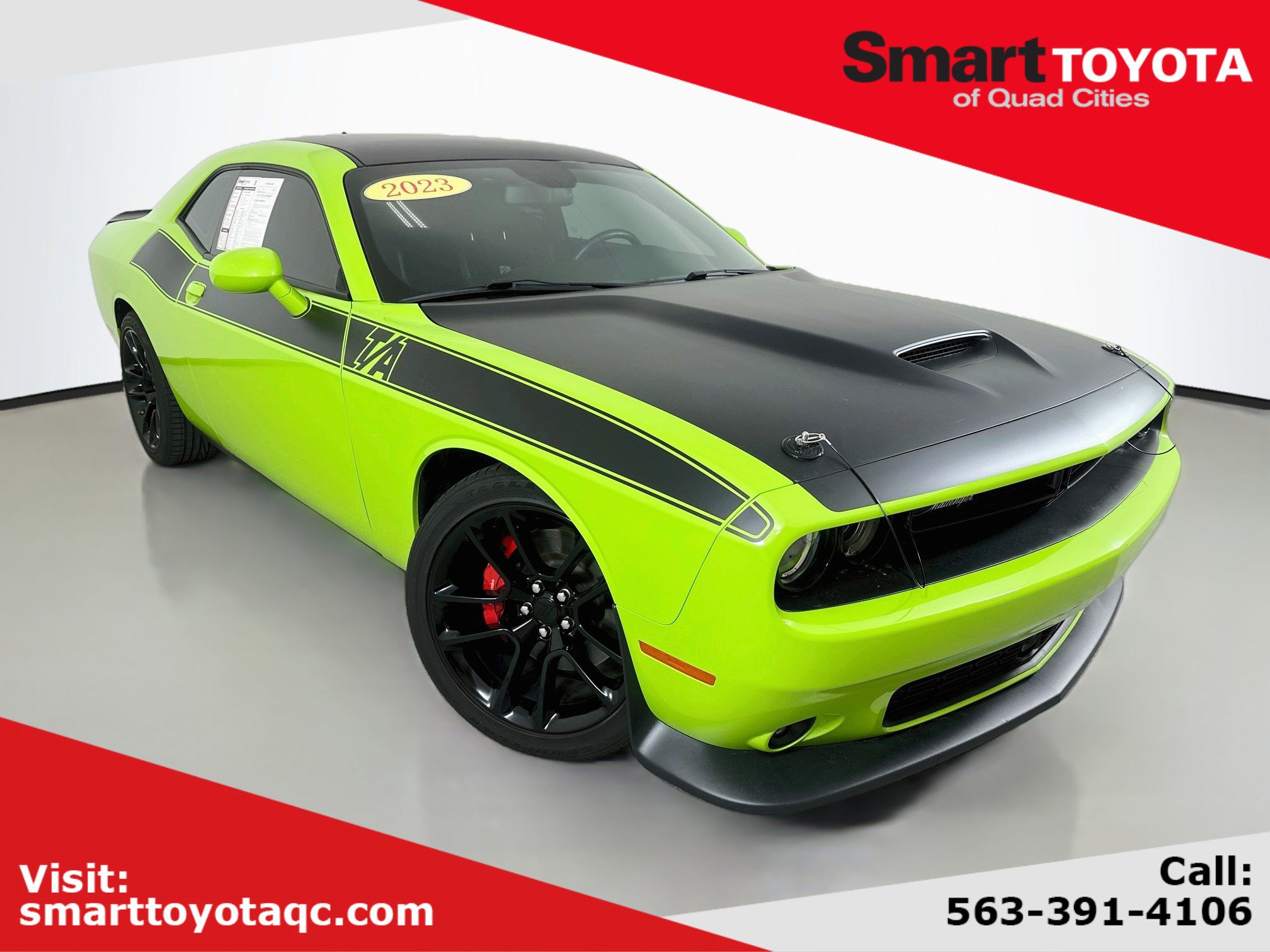 Used 2023 Dodge Challenger R/T w/ T/A Package RWD image 1
