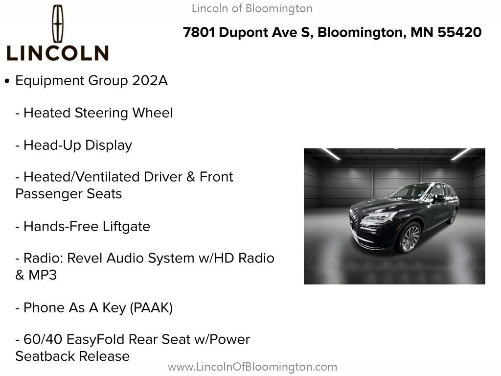 New 2026 Lincoln Corsair Reserve image 8