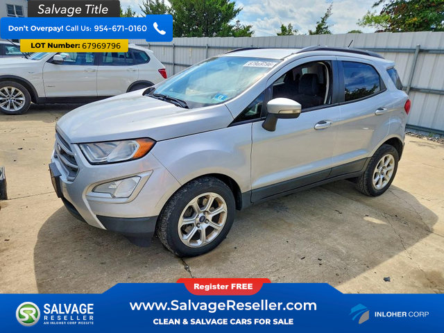 Used 2018 Ford EcoSport SE w/ SE Convenience Package