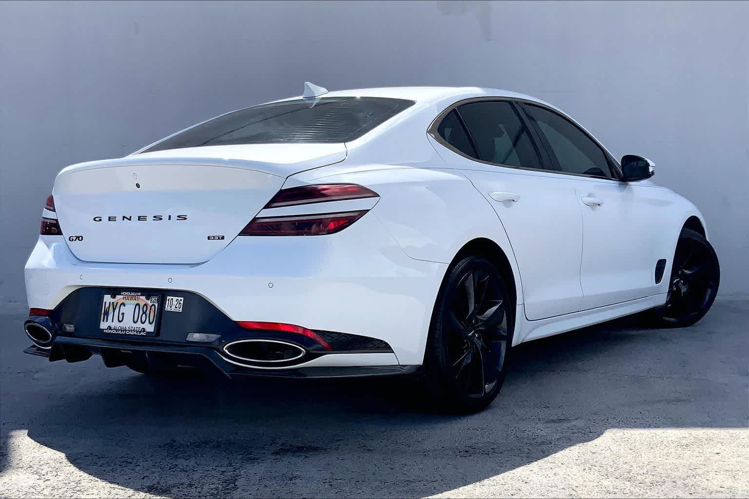 Used 2022 Genesis G70 3.3T w/ Sport Advanced Package RWD image 22