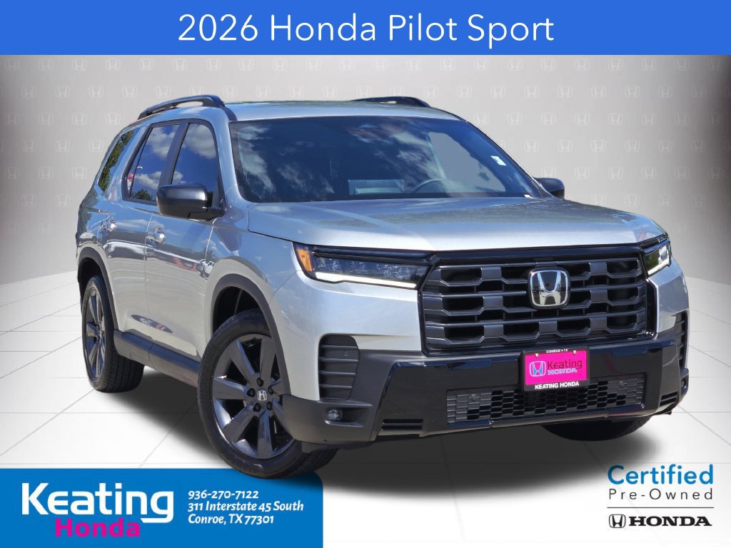 Certified 2026 Honda Pilot Sport