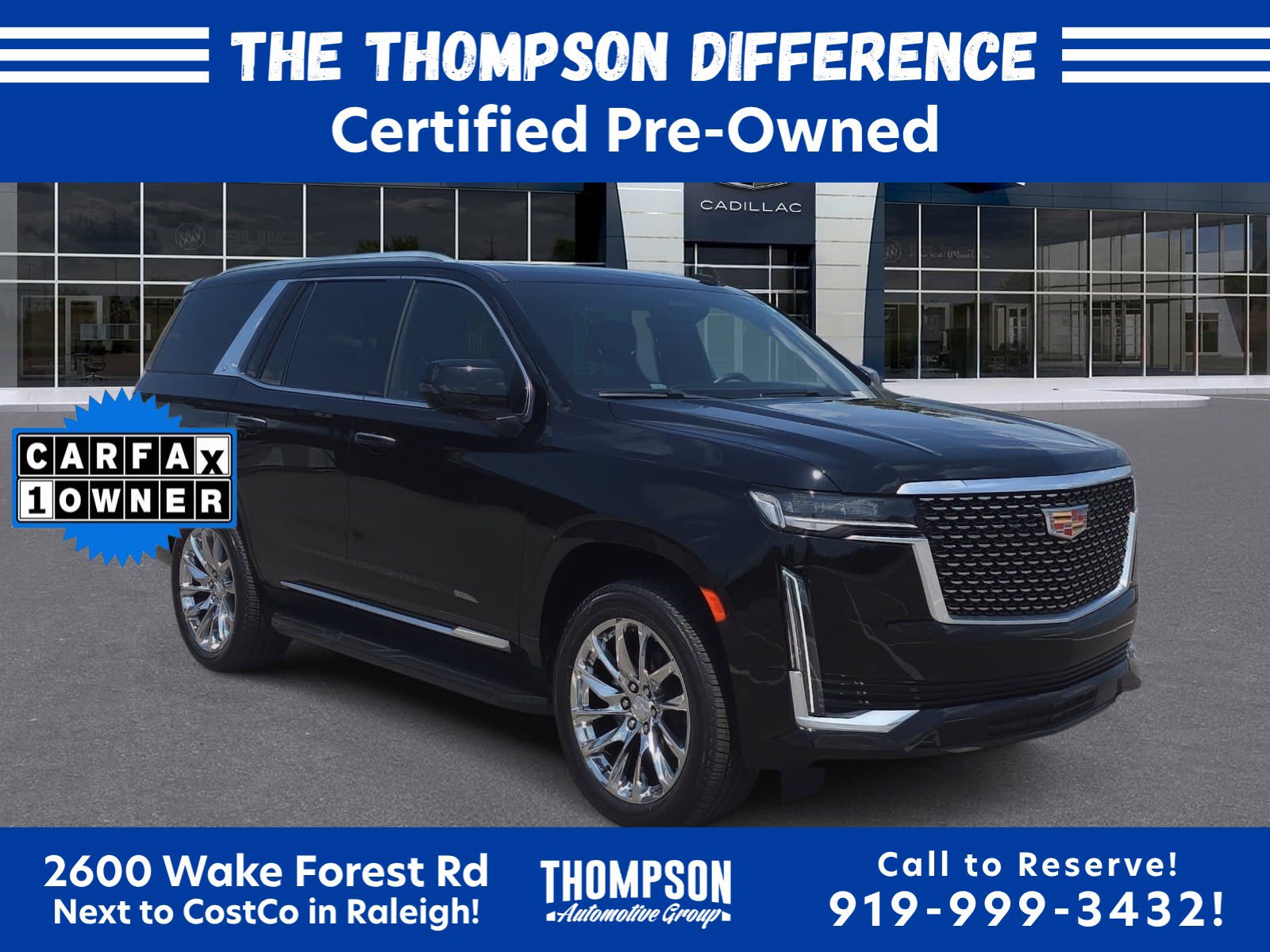 Certified 2023 Cadillac Escalade Premium Luxury AWD/4WD image 1