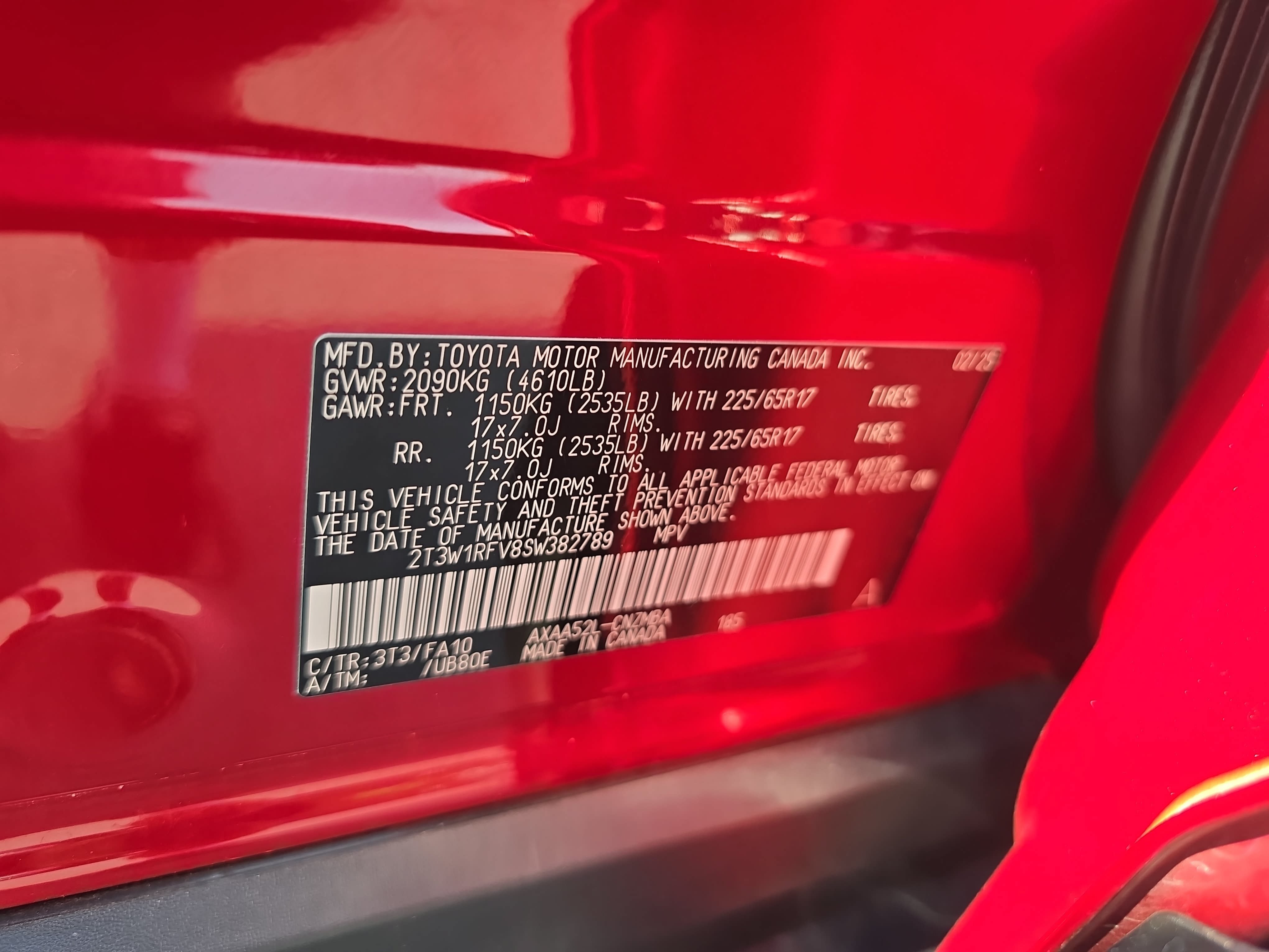 Used 2025 Toyota RAV4 XLE w/ Convenience Package FWD image 36