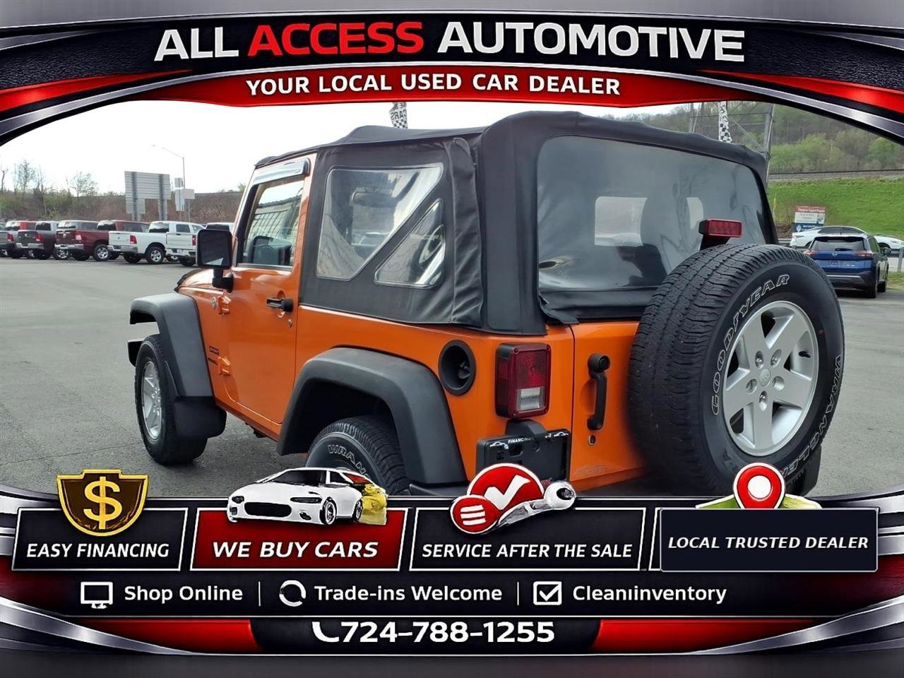 Used 2013 Jeep Wrangler Sport AWD/4WD image 3
