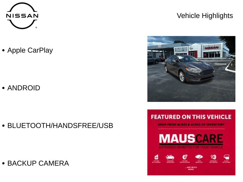 Used 2020 Ford Fusion SE FWD image 8