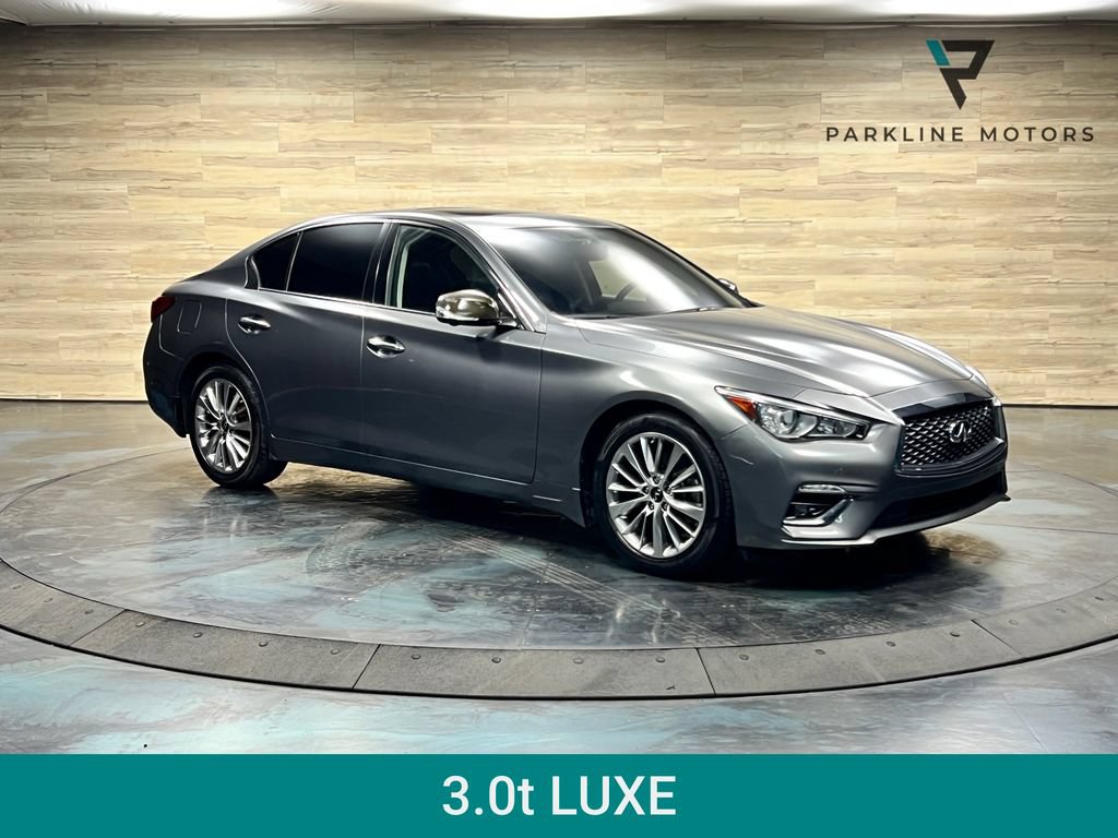 Used 2022 INFINITI Q50 Luxe w/ Cargo Package