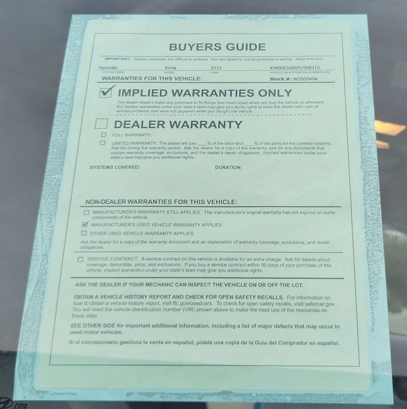 Certified 2023 Hyundai Kona SEL image 56