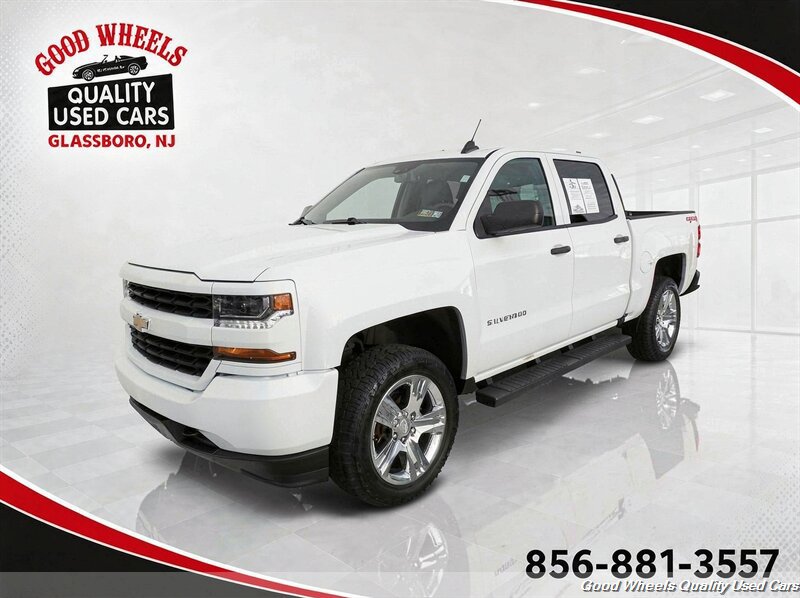 Used 2018 Chevrolet Silverado 1500 Custom w/ Custom Value Package AWD/4WD image 1