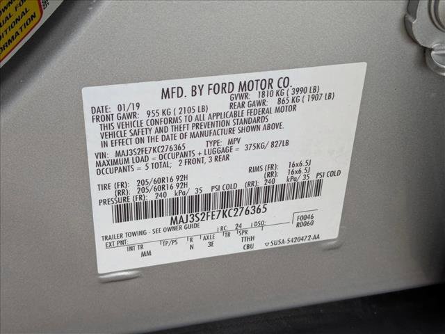 Used 2019 Ford EcoSport S FWD image 14