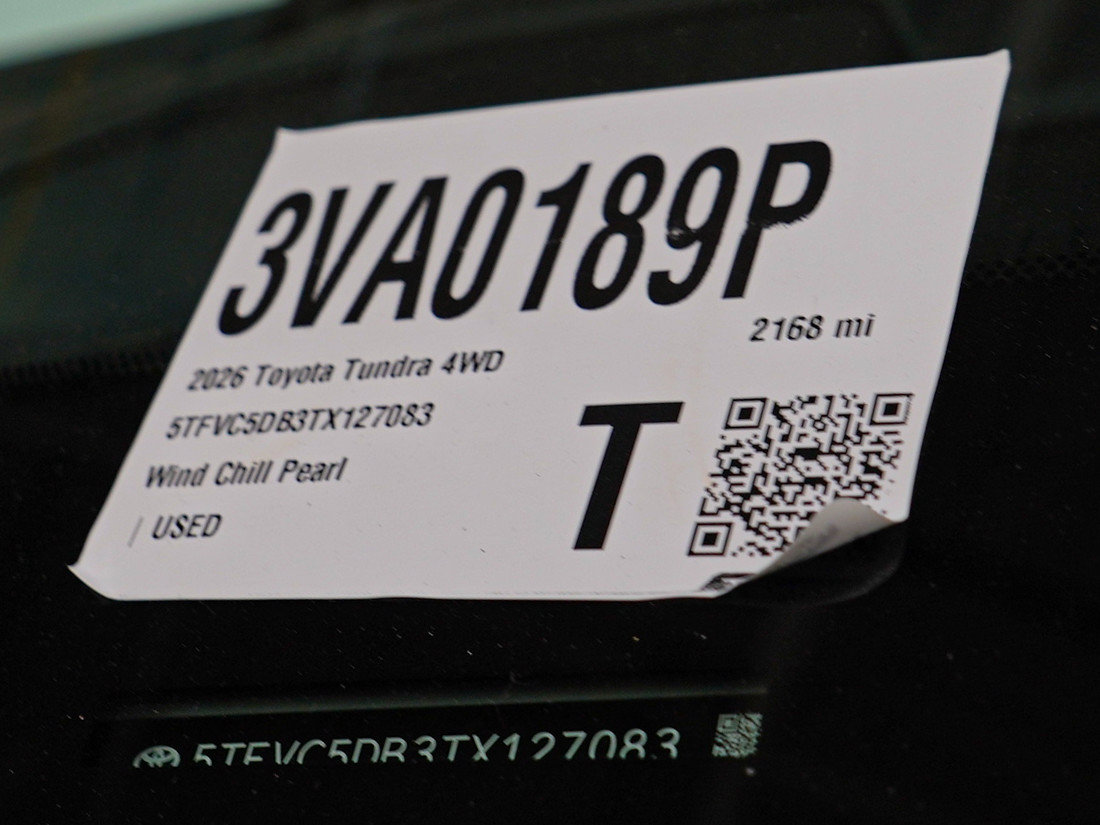 Used 2026 Toyota Tundra Capstone AWD/4WD image 33