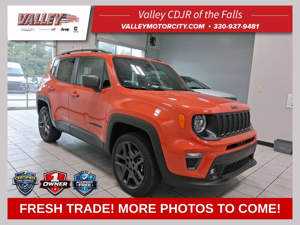 Certified 2021 Jeep Renegade Latitude w/ Sun & Sound Group