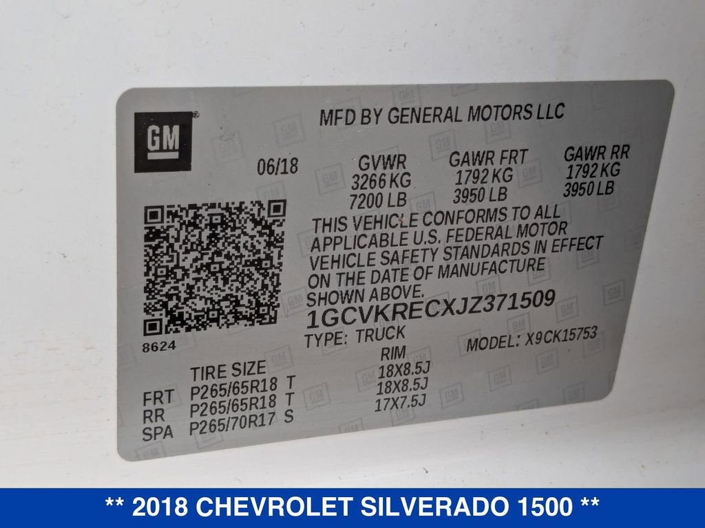 Used 2018 Chevrolet Silverado 1500 LT w/ All Star Edition image 34