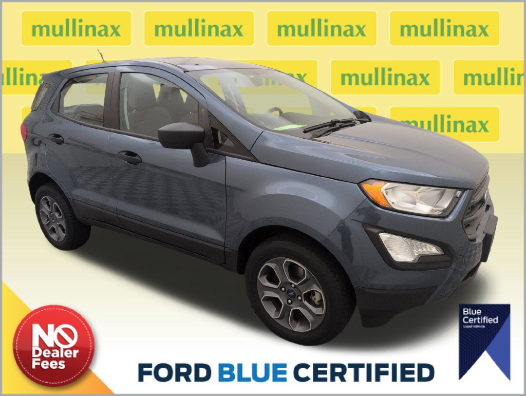 Certified 2022 Ford EcoSport S