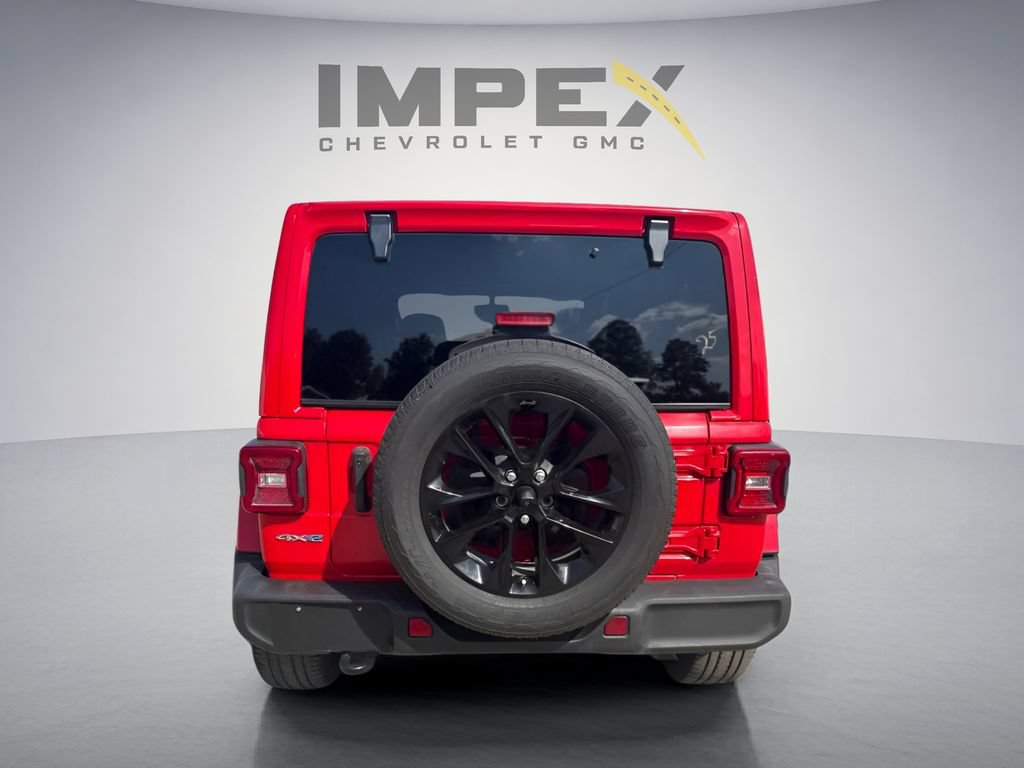 Used 2021 Jeep Wrangler Unlimited Sahara w/ Cold Weather Group AWD/4WD image 3