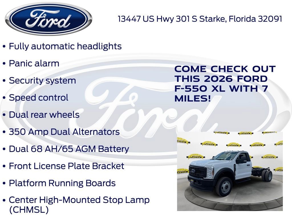 New 2026 Ford F550 4x4 Regular Cab Super Duty image 30