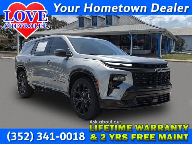 New 2026 Chevrolet Traverse RS w/ LPO, Floor Liner Package FWD image 1
