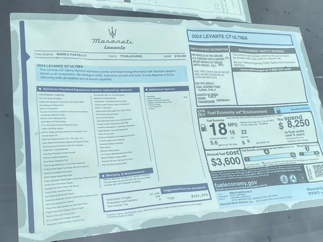 Used 2024 Maserati Levante GT Ultima image 48